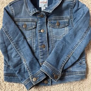 Cat & Jack Blue Denim Jacket 5T